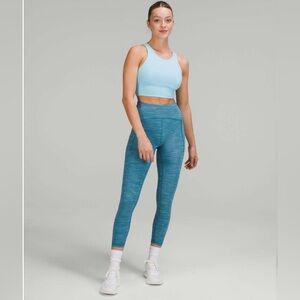 Lululemon Power Thru High-Rise Tight 25"
Heathered Capture Blue